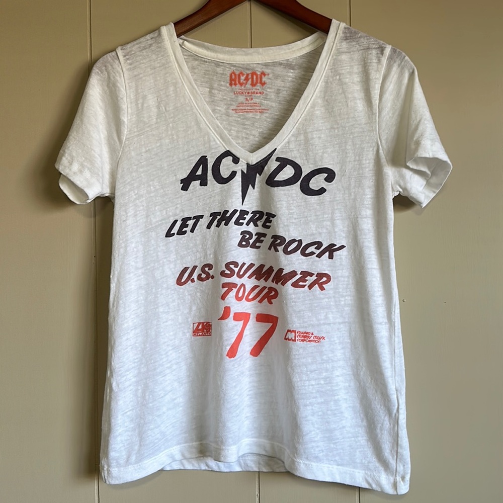 SOLD AC/DC Lucky Brand Shirt